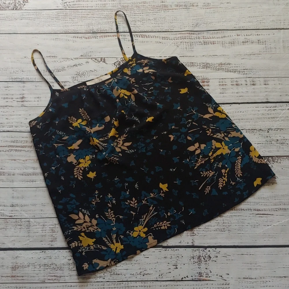 LOFT FLOWY FLORAL CAMI